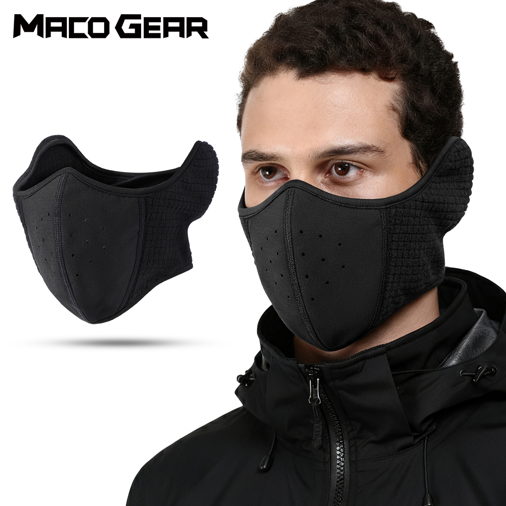 Motorcycle Gear Cycle - Rüzgar geçirmez Motosiklet Balaclava Sıcak Yarım