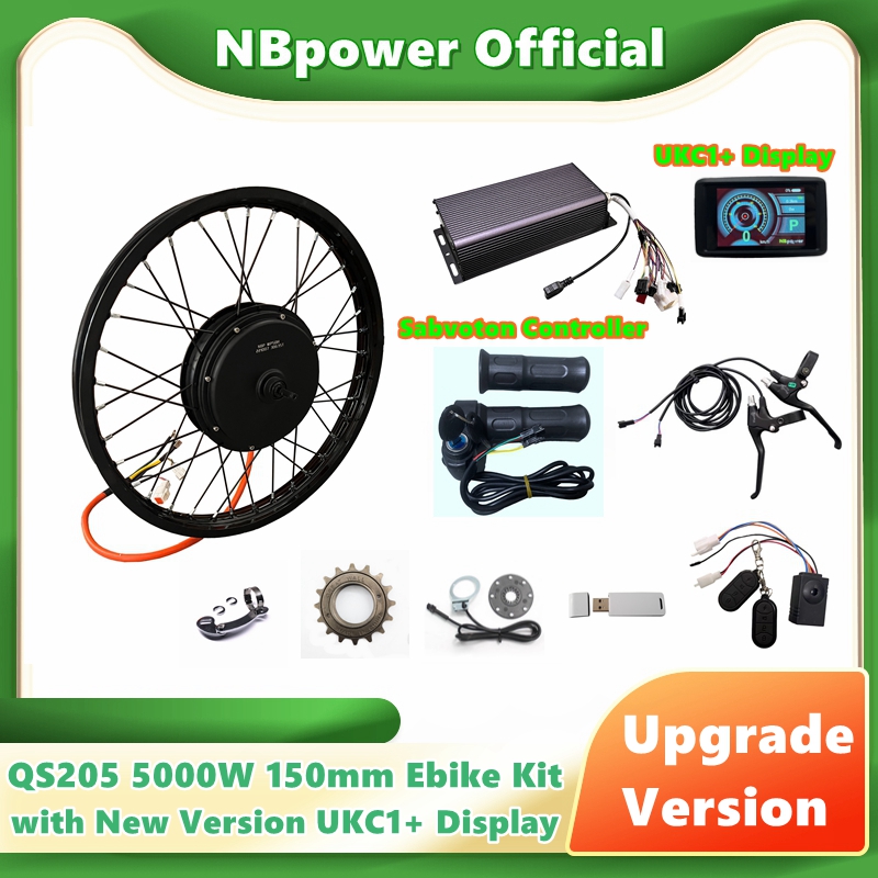 Motorcycle Gear Kit - NBpower/QS205 5000W V3 150mm Arka Motosiklet