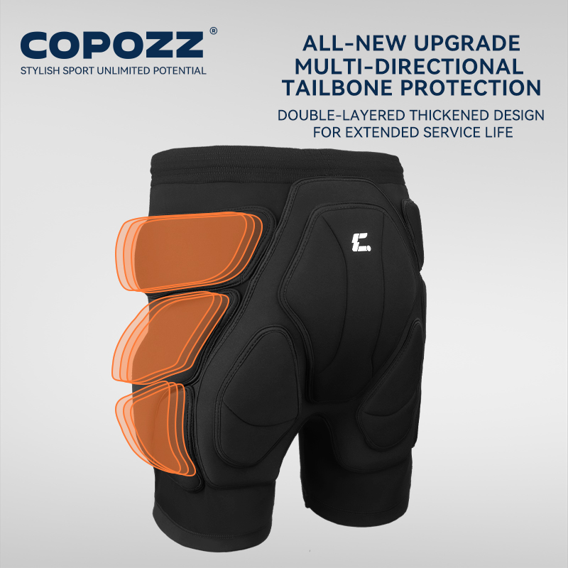 Motorcycle Gear - COPOZZ Geliştirilmiş Kayak Dizlikleri Motosiklet Paten