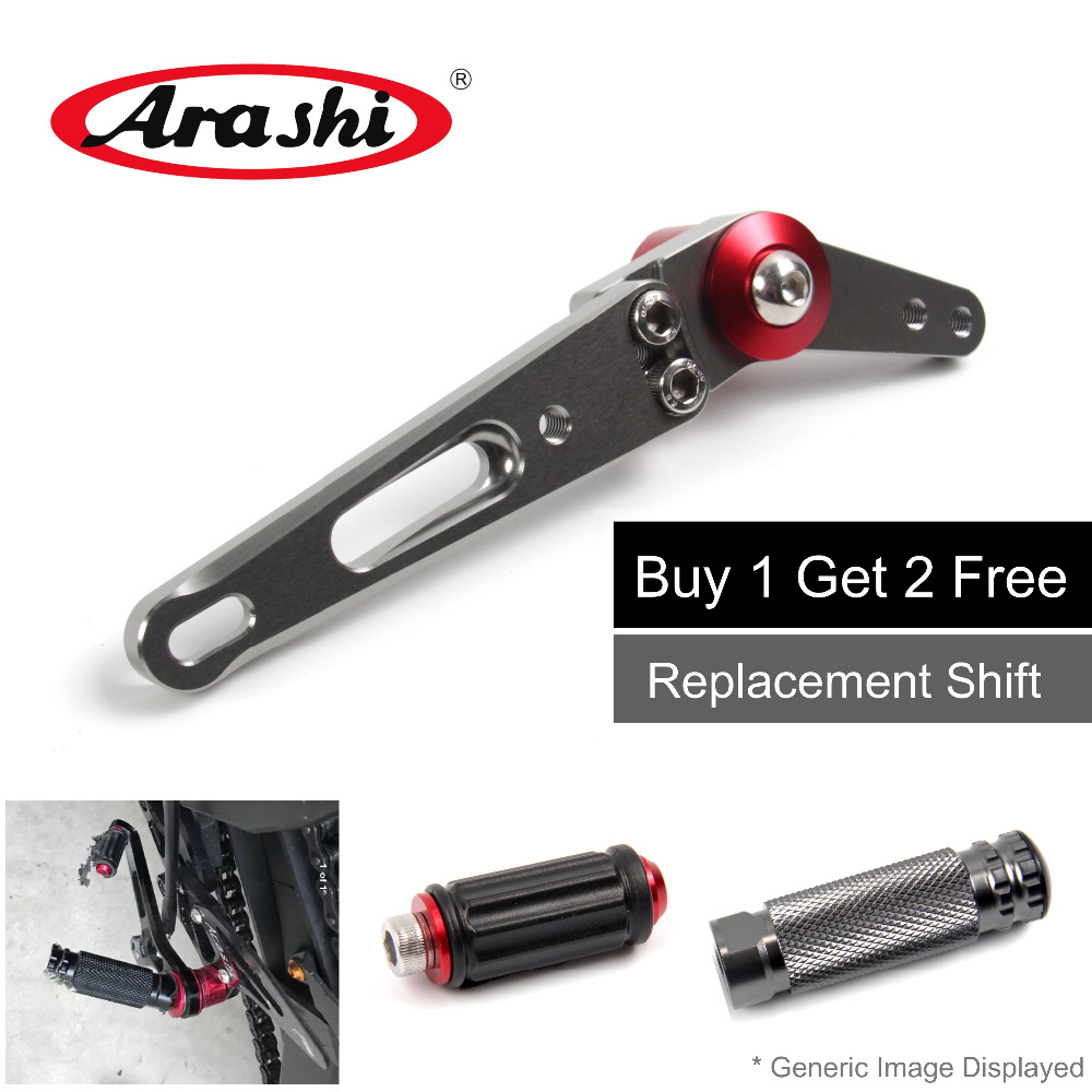 Motorcycle Gear Selector - Arashi ayarlanabilir Rearsets yedek Shift bağlantı