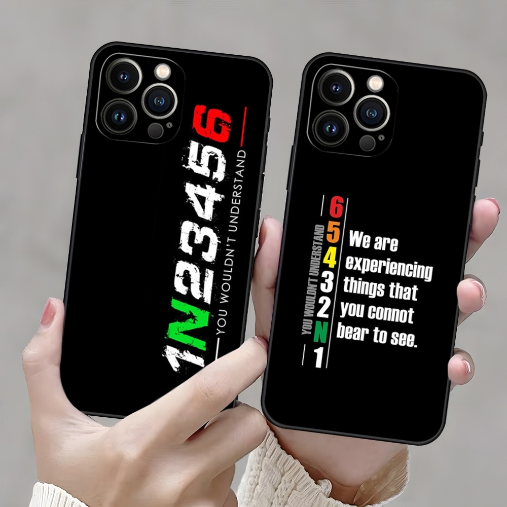 Xs Motorcycle Gear - 1N23456 Motosiklet Sürücüsü Tasarımı Telefon Kılıfı