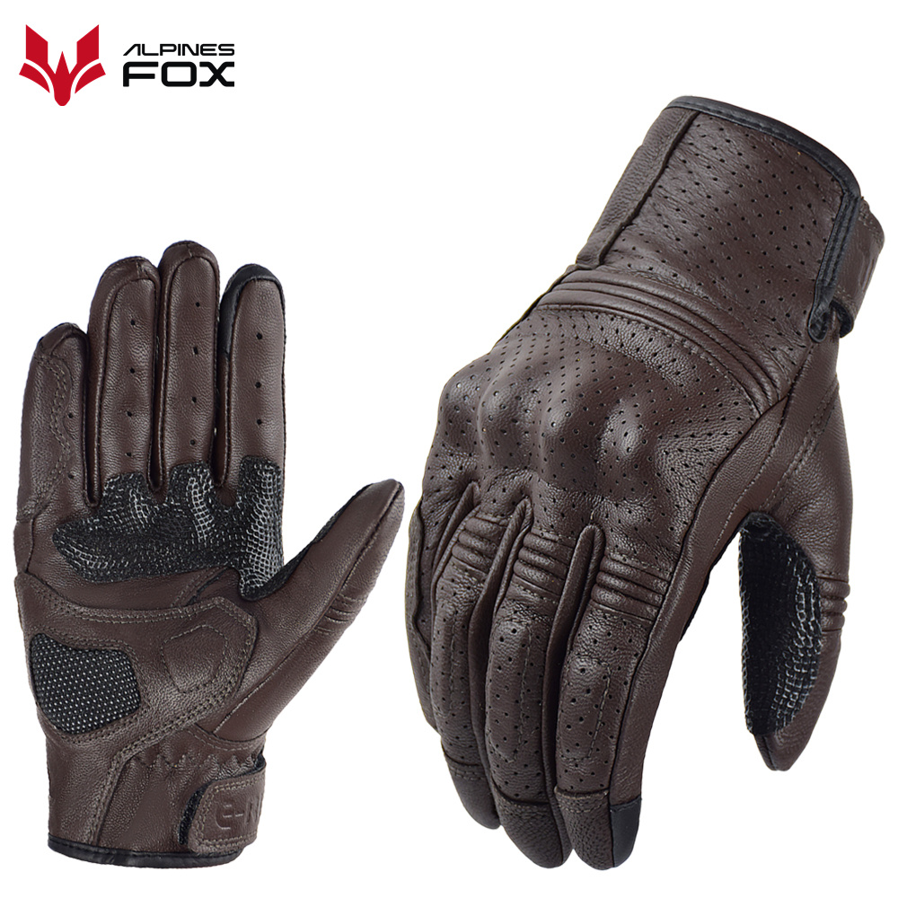 Retro motosiklet deri eldiven  - Motorcycle Gear Fox incelemesi ve fiyatı