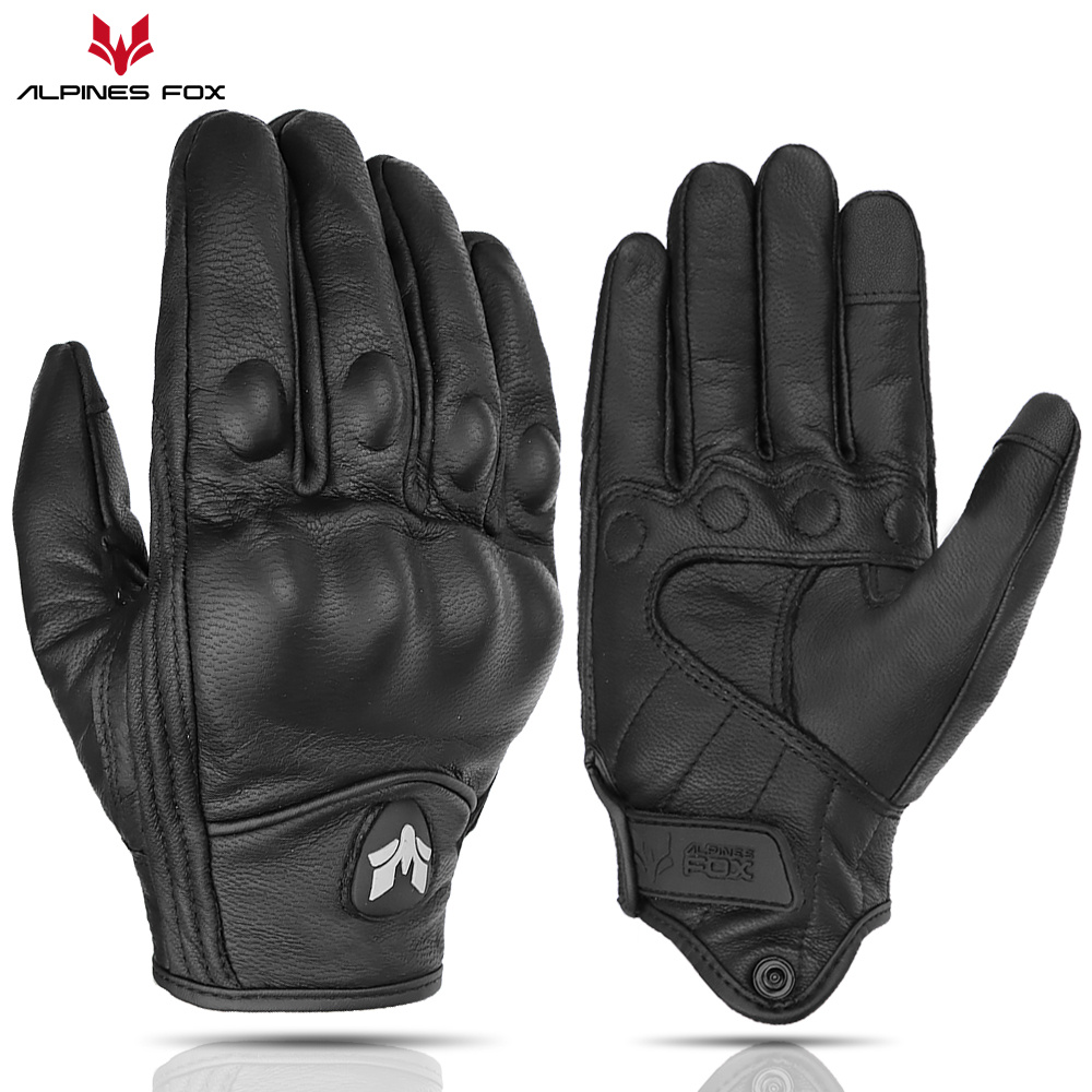 Retro motosiklet deri eldiven  - Motorcycle Gear Fox incelemesi ve fiyatı