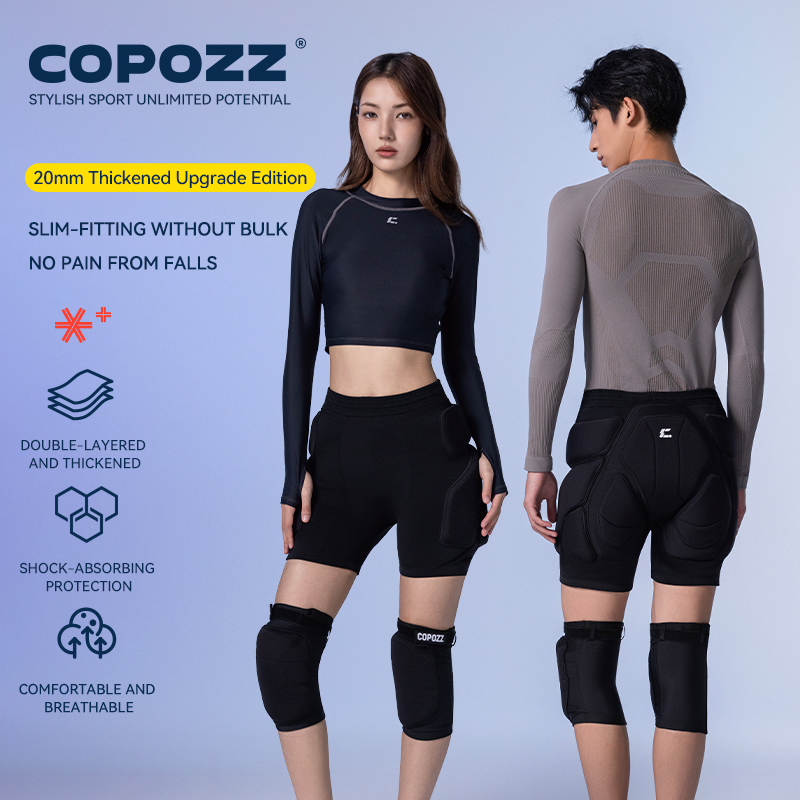 COPOZZ Geliştirilmiş Kayak Diz - Motorcycle Gear incelemesi ve fiyatı