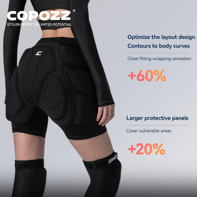 COPOZZ Geliştirilmiş Kayak Diz - Motorcycle Gear incelemesi ve fiyatı