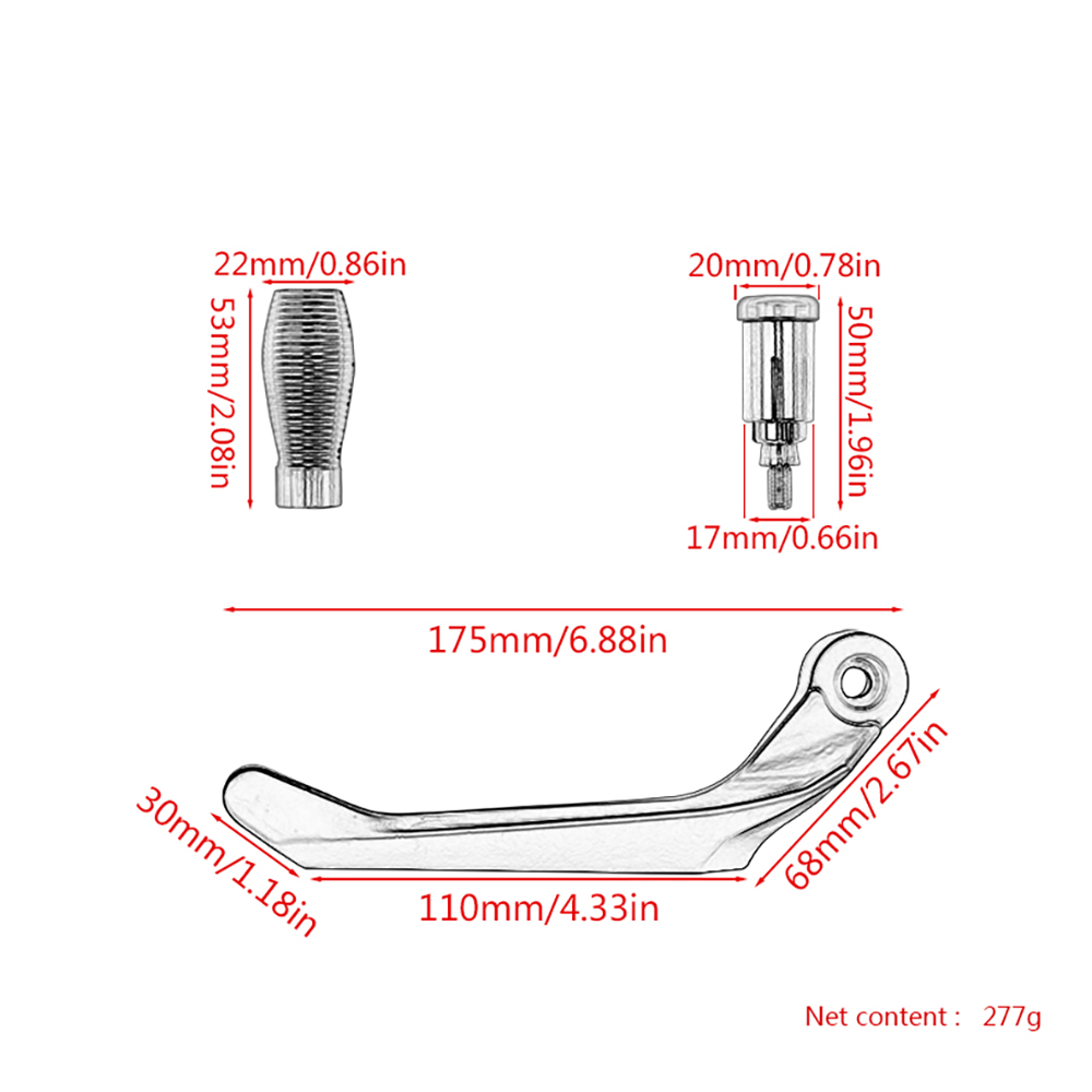 Evrensel Motosiklet CNC Alümin - Motorcycle Gear Icon incelemesi ve fiyatı